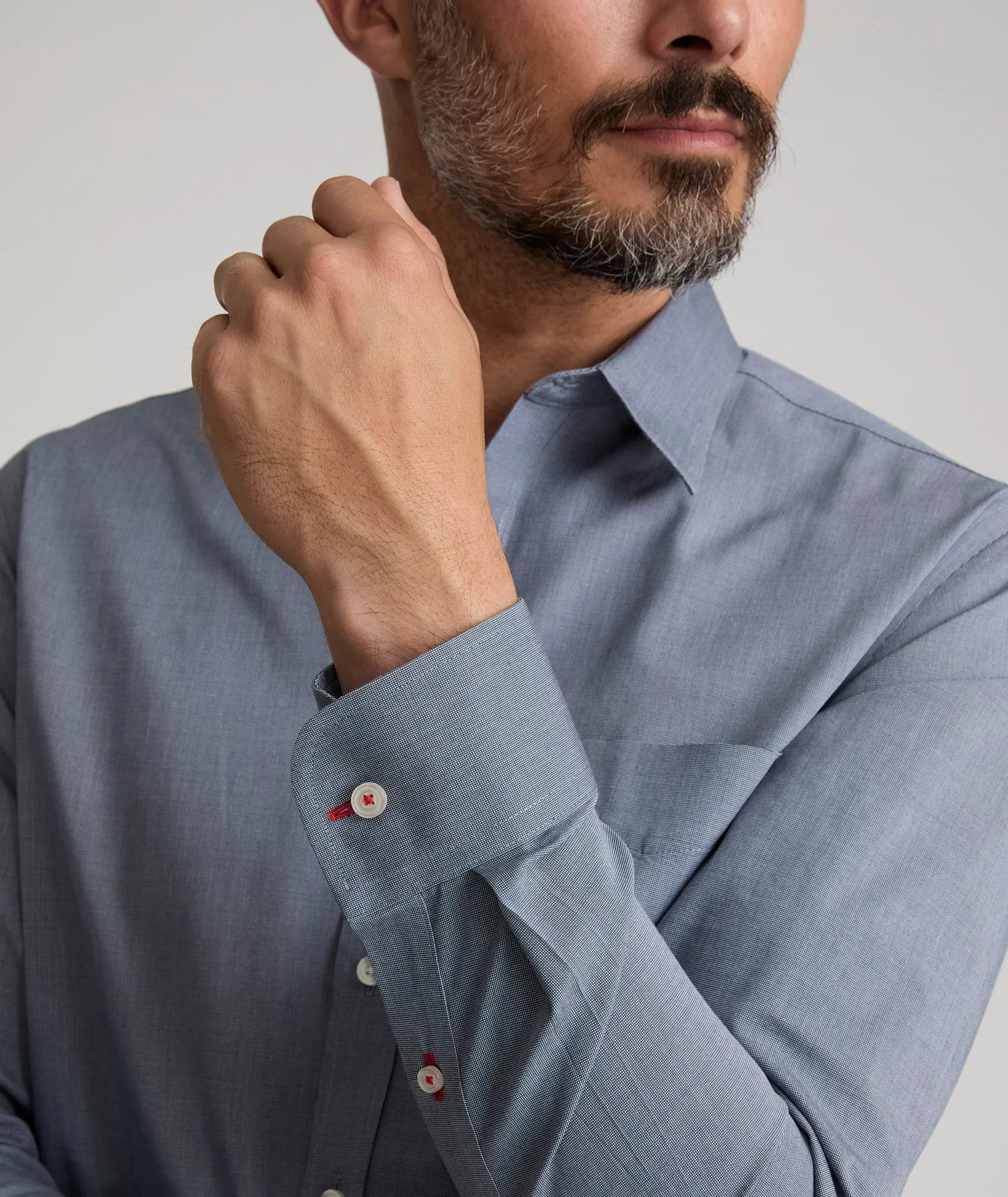 Reinforced Side Vents Wrinkle-Free Pio Cesare Shirt