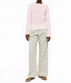 Paloma Sweater In Cherry Blossom Knit Fashion Hypoallergenic Yarn Construction