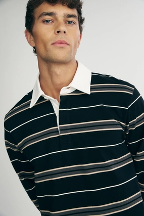 Long-sleeve rugby polo Urban Explorer