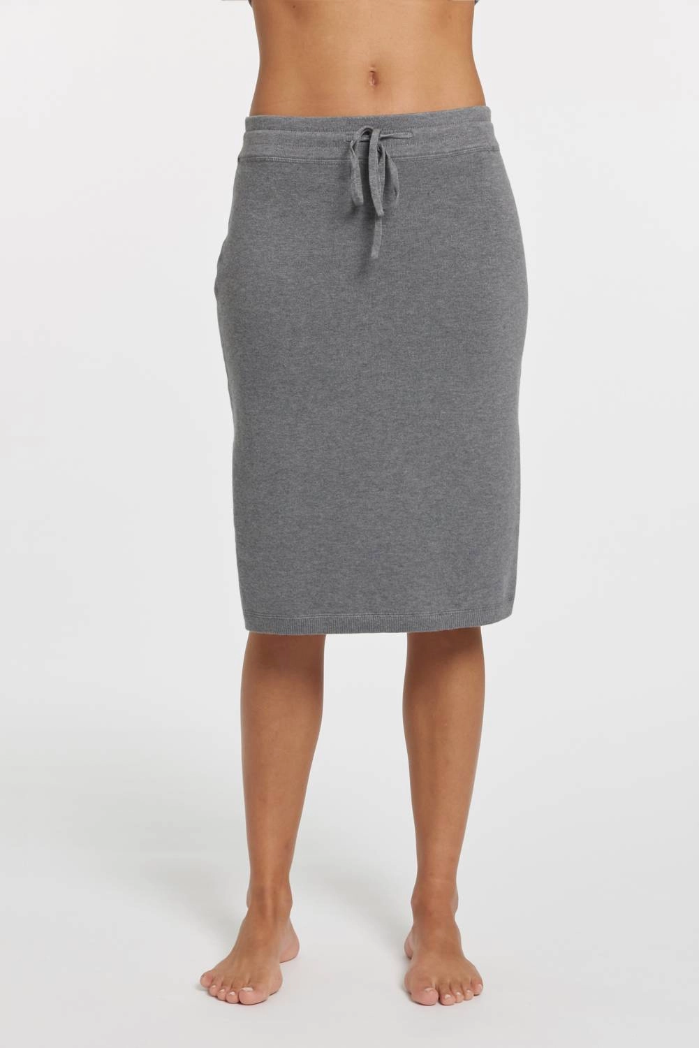 Fold Over Design Simple Motion Women's Malibu Skirt In Grey