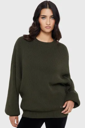 Belinda Sweater [KHAKI] Weekend Outfit