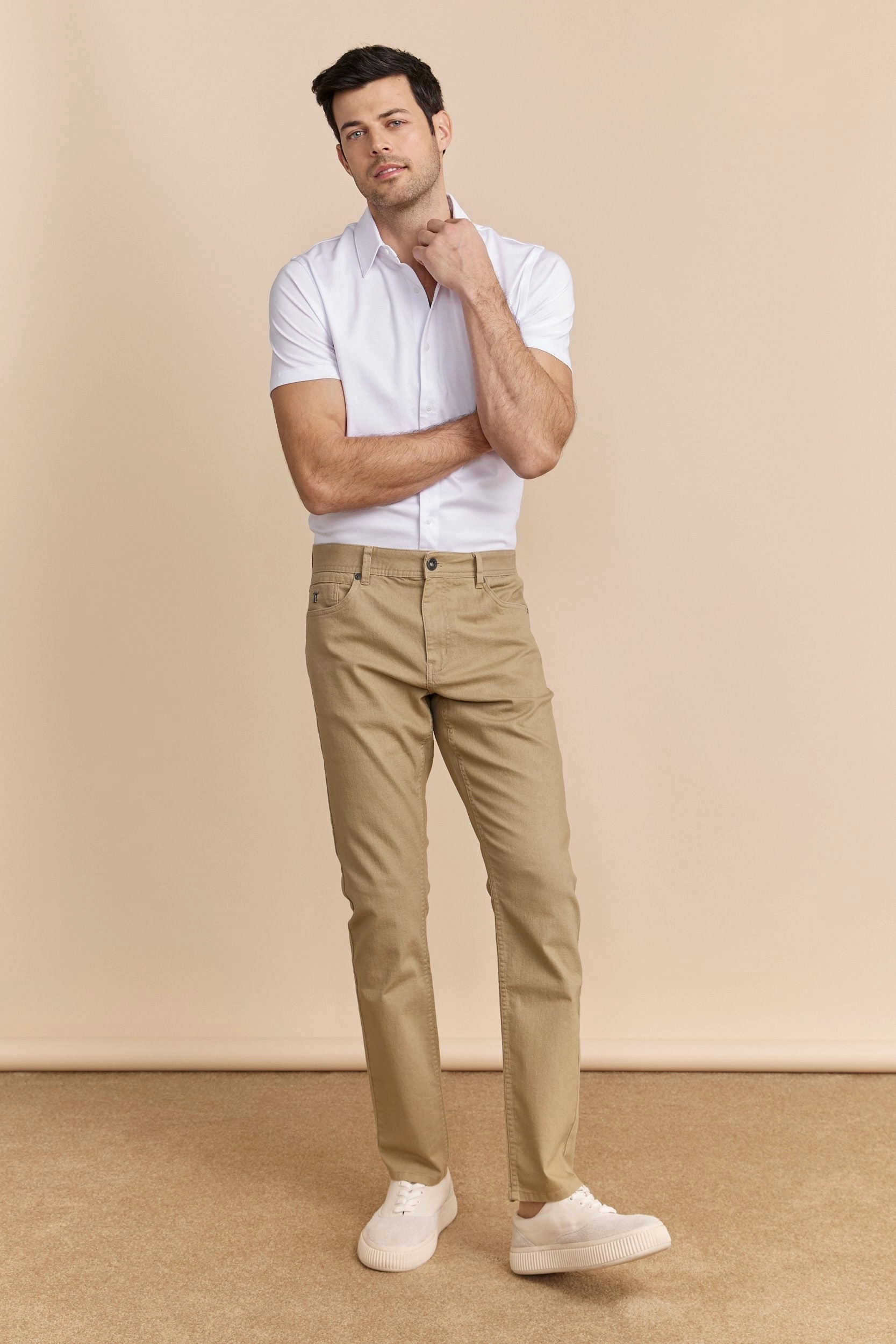 Sustainable Creative Look Lightweight Denim Five pockets slim jean