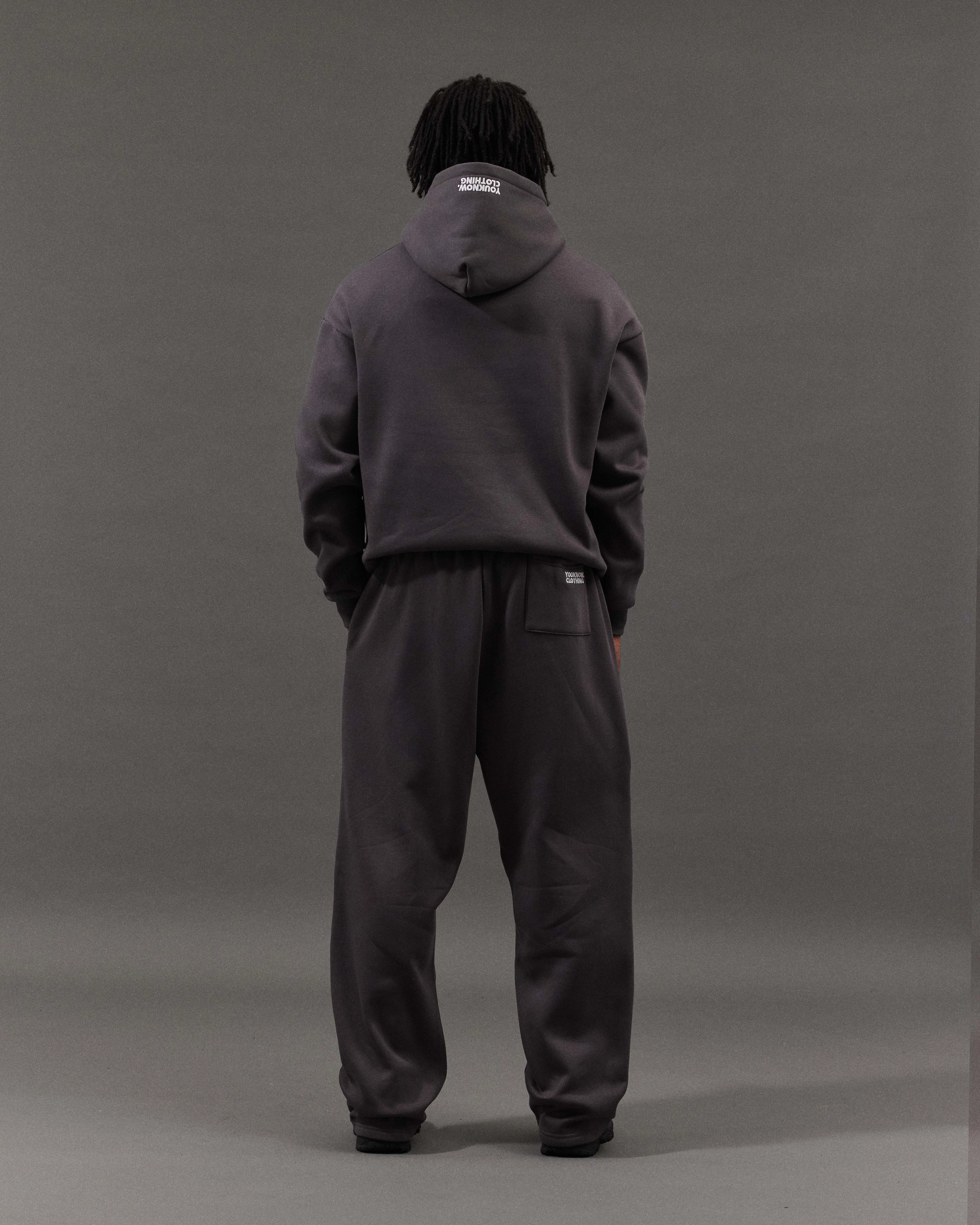 BLOCK WIDE-LEG SWEATPANTS | Slate Everyday Ease