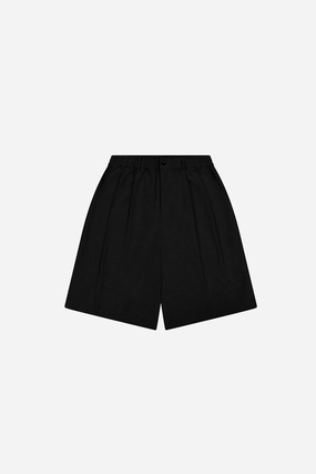 Moisture wicking Nothing Pleated Shorts | Tar