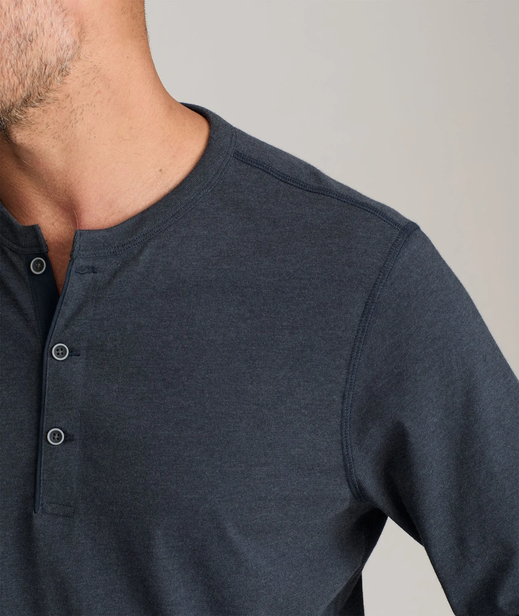 Unique Design EcoFriendlyDyes Ultrasoft Henley