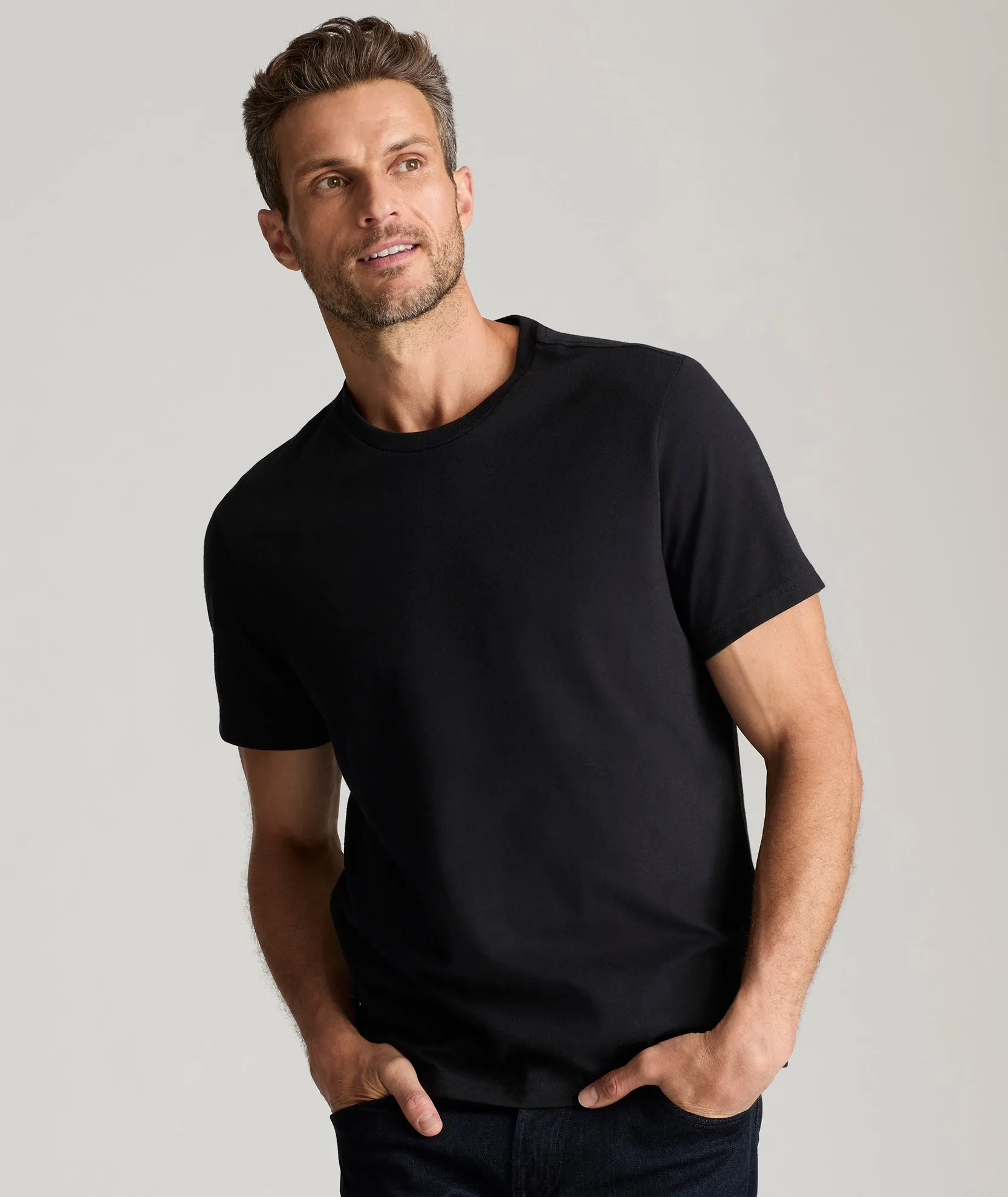 Ultrasoft Tee Silk combination Outdoor Trend Look