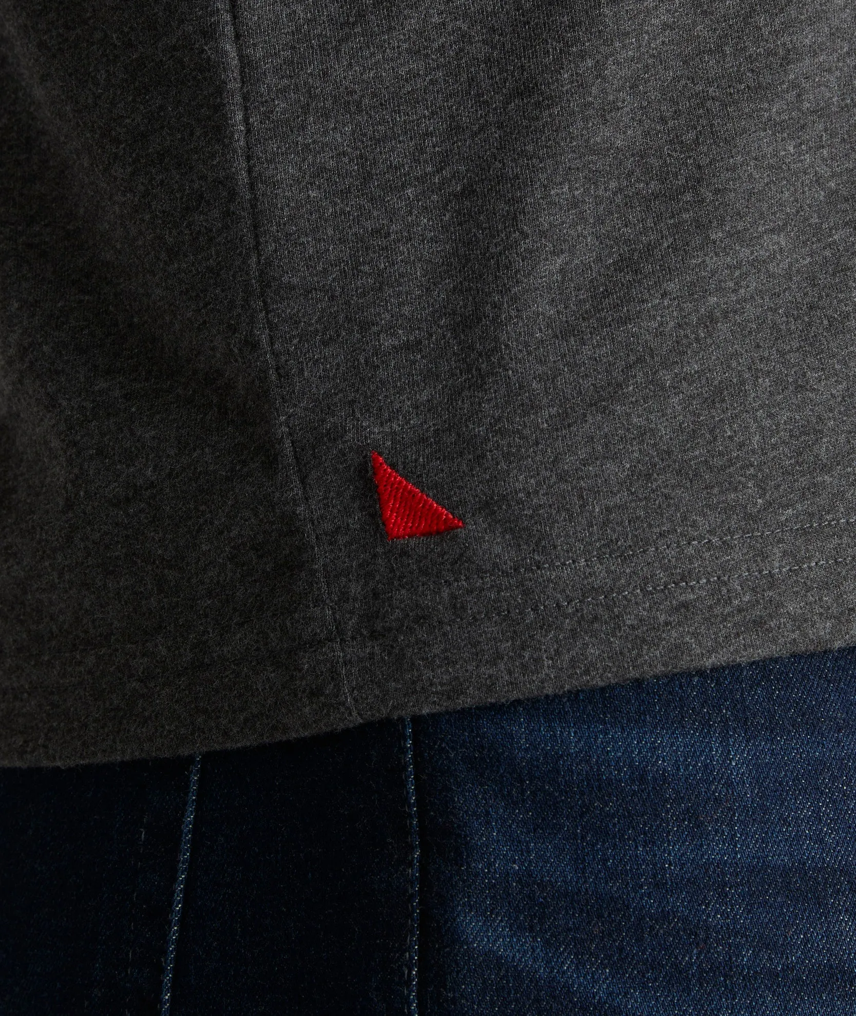Ultrasoft V-Neck Tee Sustainable Production Process