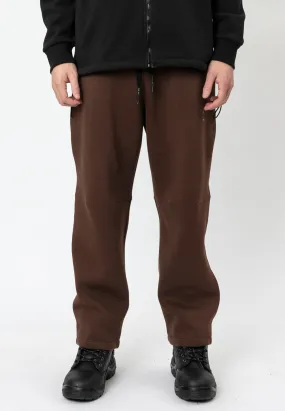 TaglessDesign TouchscreenCompatiblePockets UNIVERSAL SWEAT PANTS CHOCOLATE