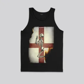 ENGLAND SKELETON VEST BLACK Light Breeze