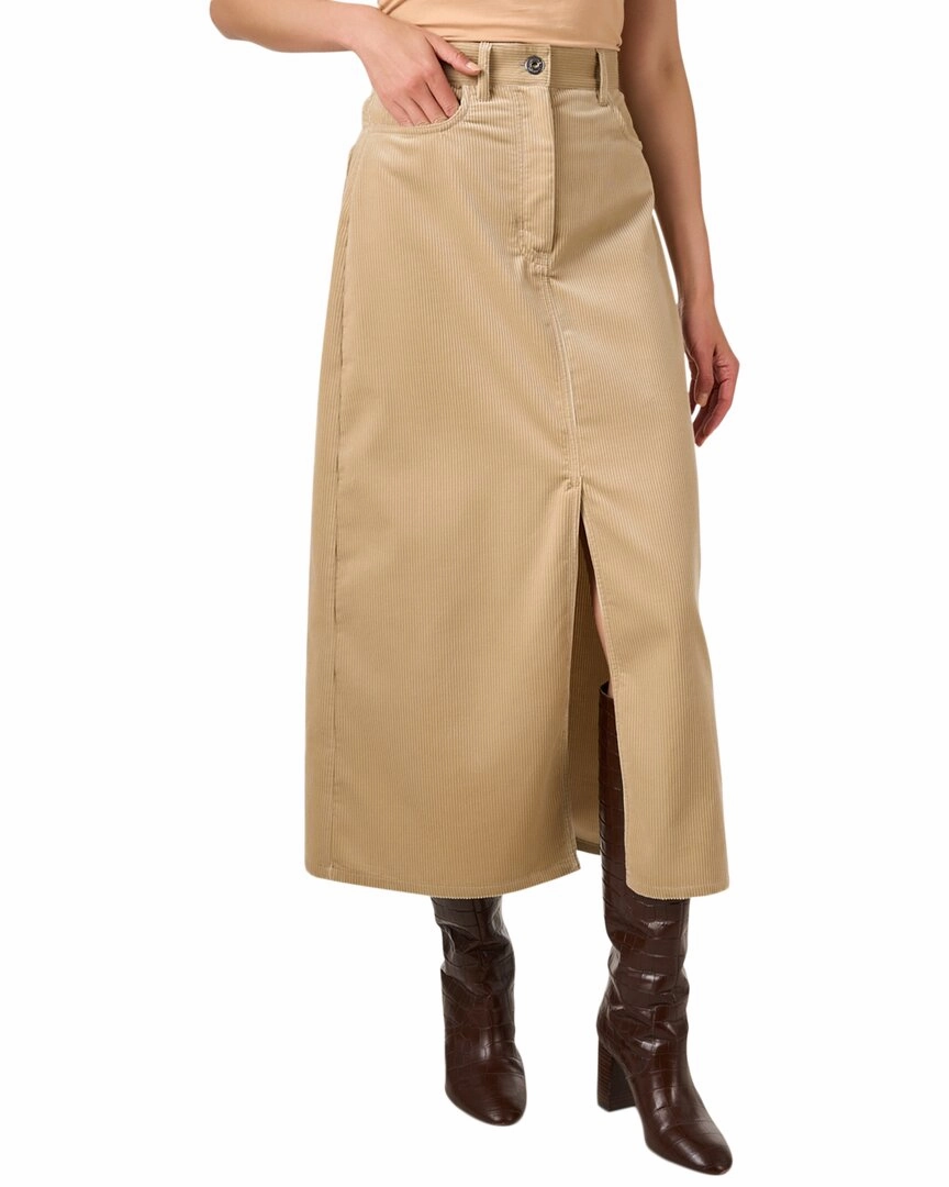 Built In Shorts Weekend Max Mara Ghiotto A-Line Midi Skirt