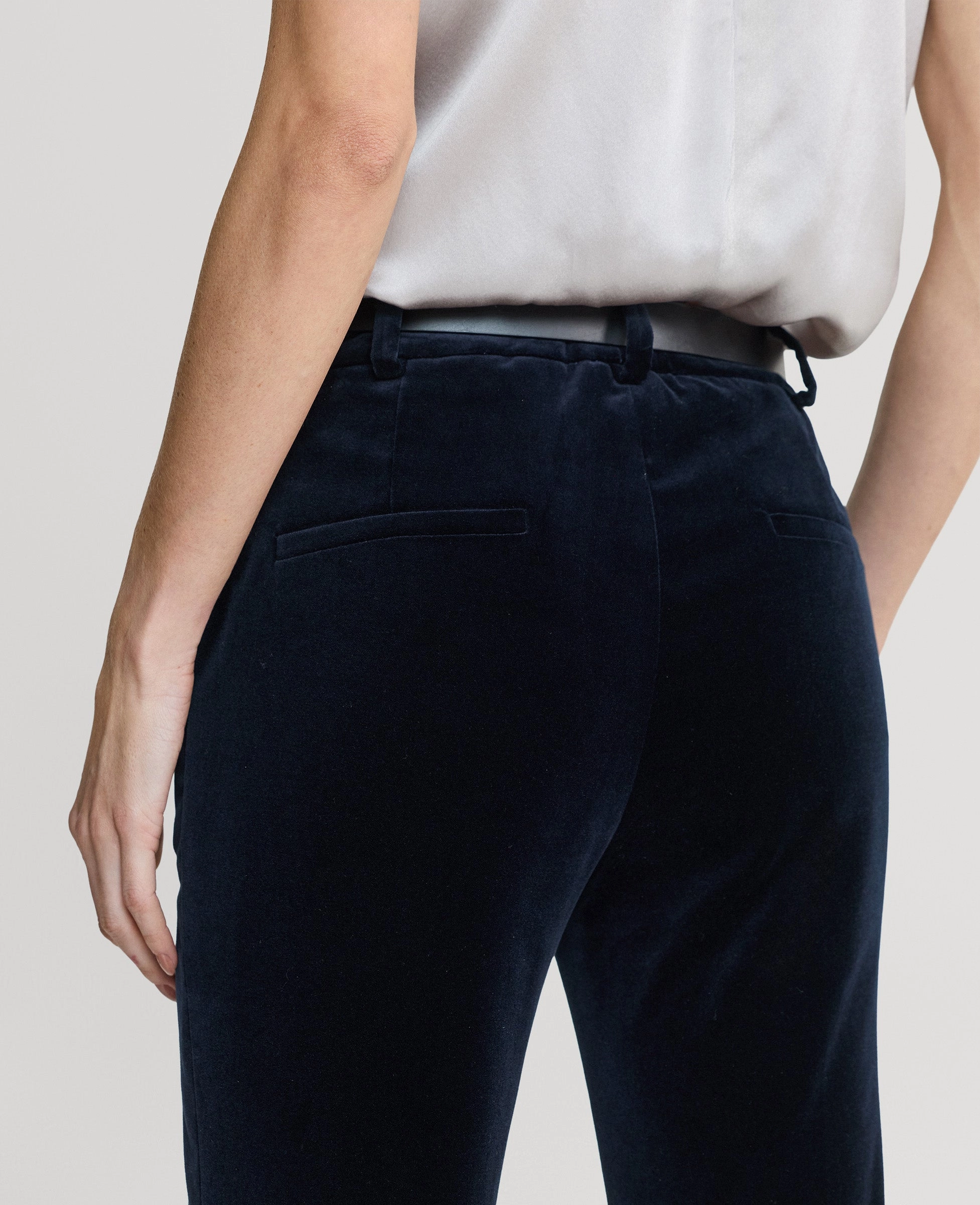 Mayfair Velvet Trousers Ultra Soft Blend