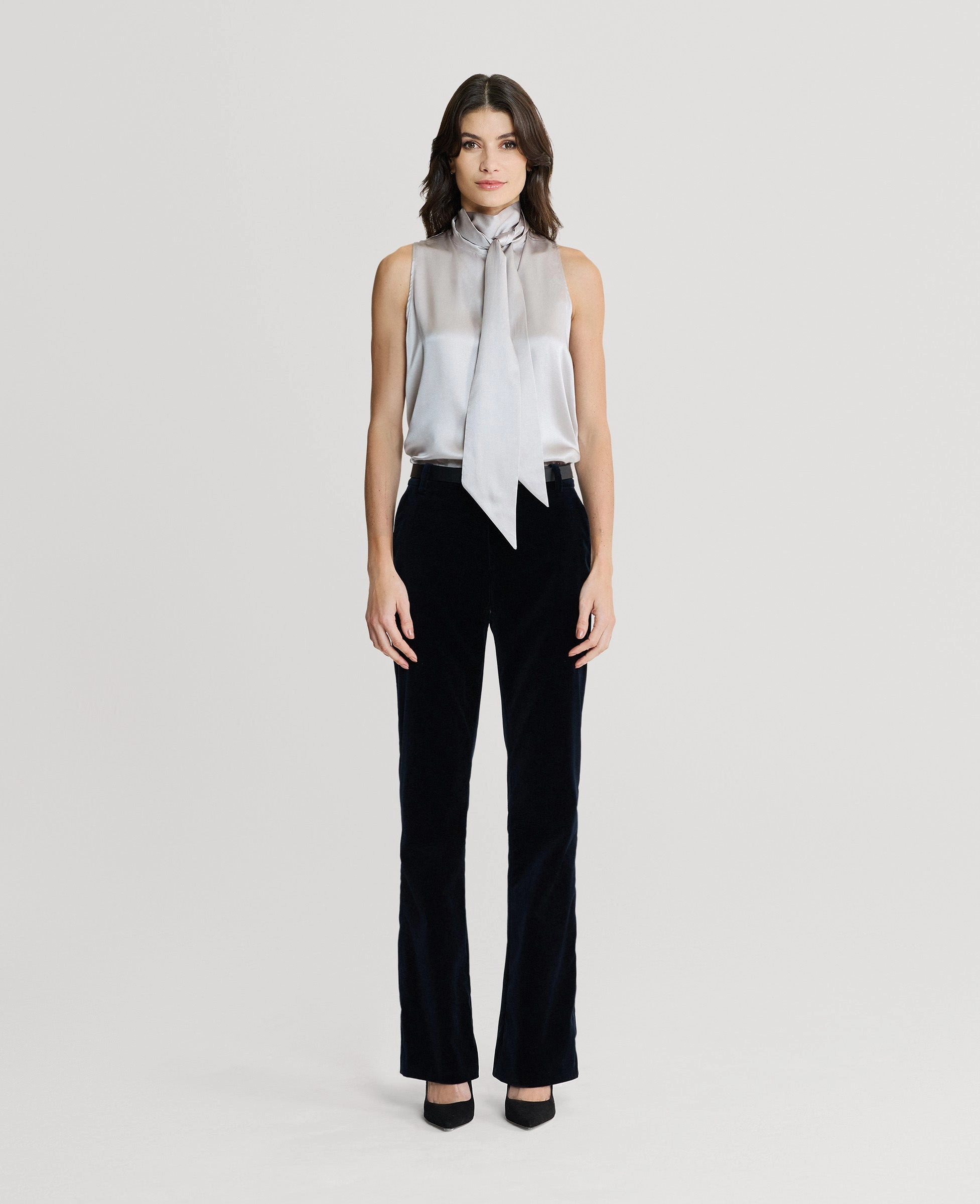 Relaxed Comfort Day-to-Day Wear Mayfair Velvet Trousers