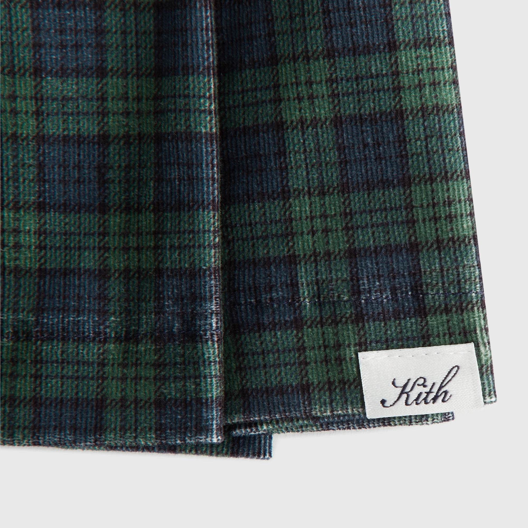 Classic Mood Cultural Heritage Kith Kids Textured Patchwork Pleated Skirt - Multi