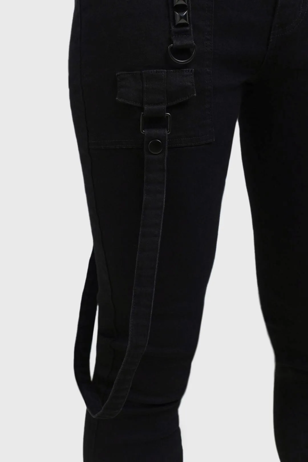 MultiPocket Kihilist Bondage Trousers