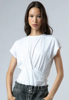 TIME T-SHIRT WHITE High-Quality Cotton City Look