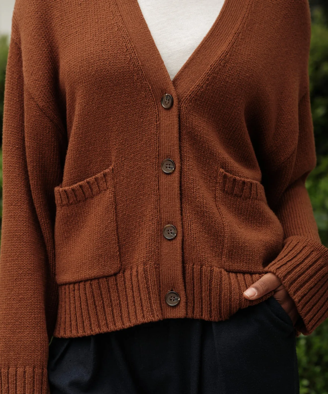 Low Impact Manufacturing Stay Warm Barrett Cardigan