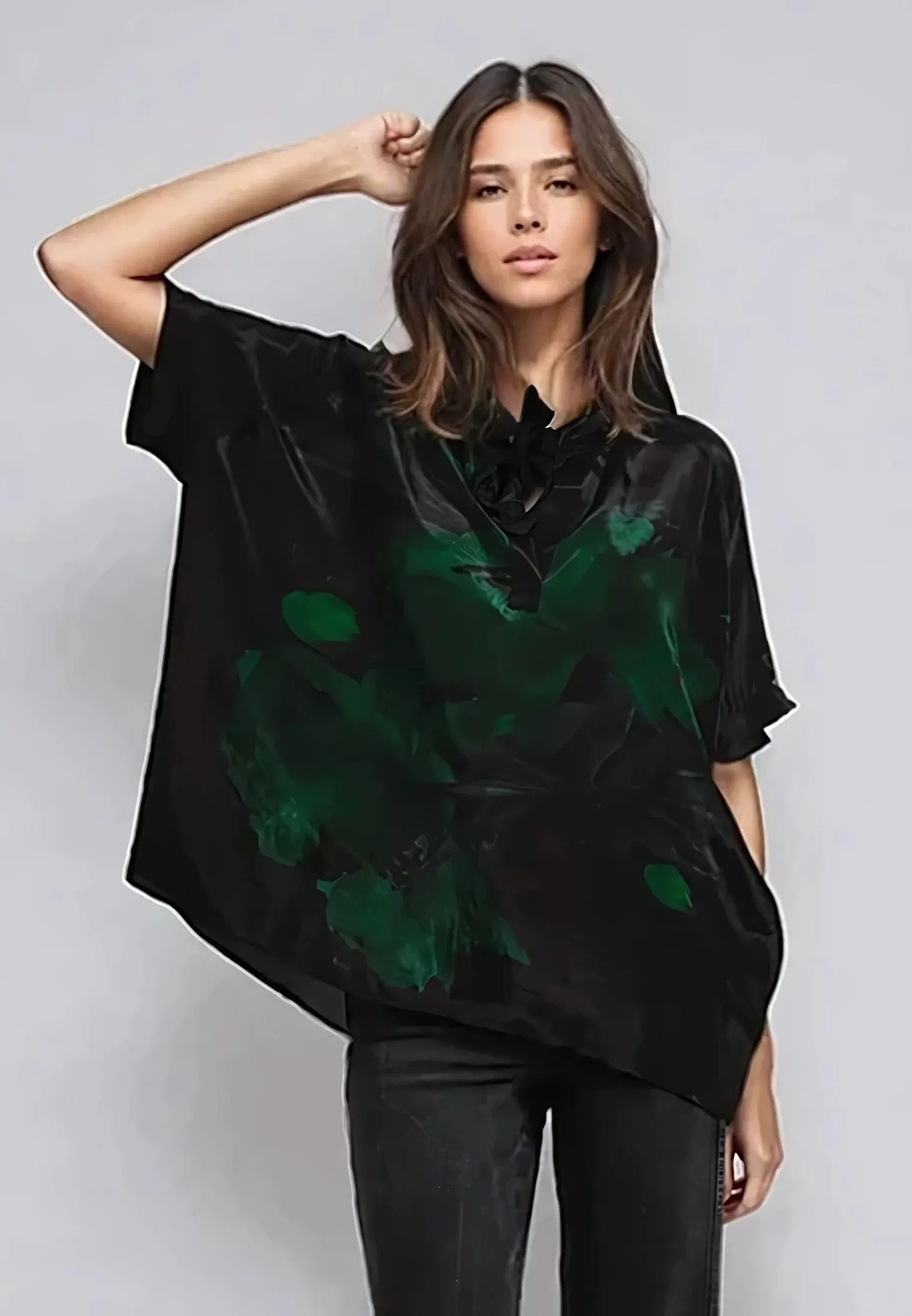 VALERIA TOP PRIME GREEN Timeless Layering perfect for all-day wear