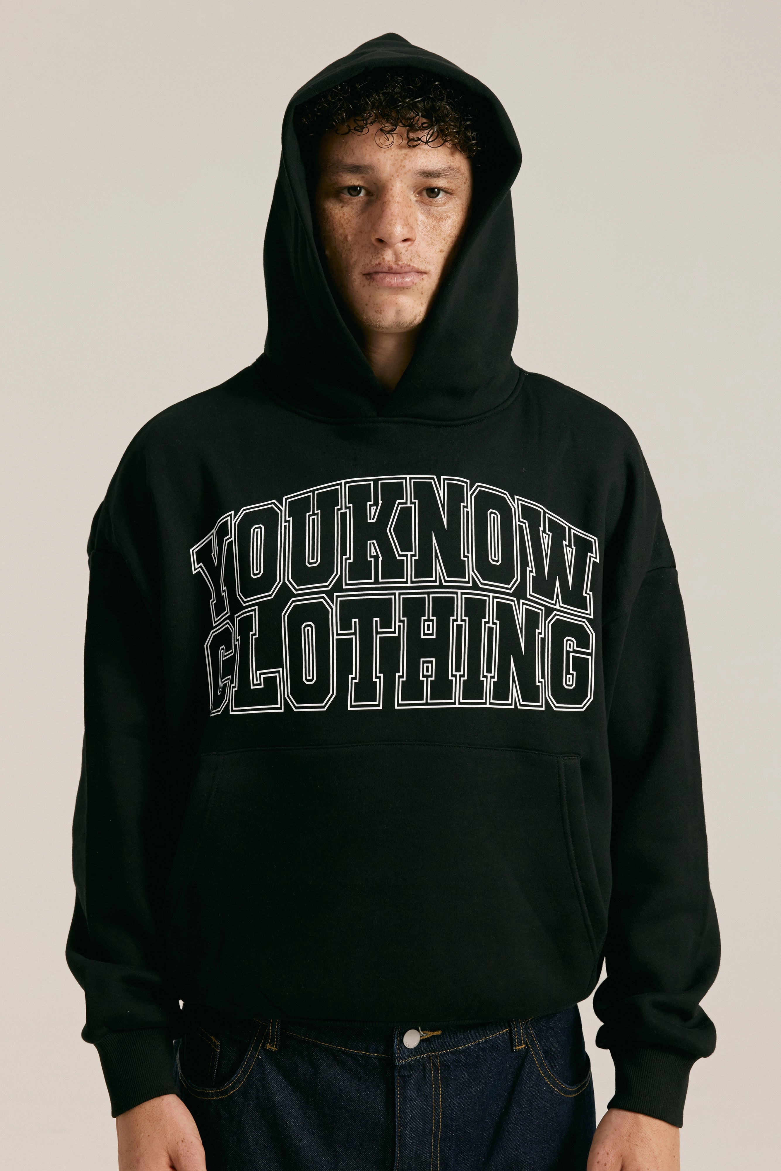 Varsity Hoodie | Black Frog like Sport Edge