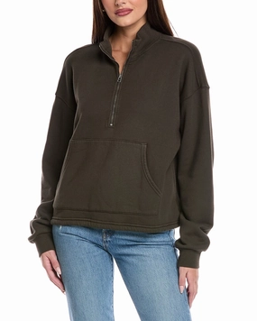 Essential Knit Velvet by Graham & Spencer 1/2-Zip Pullover