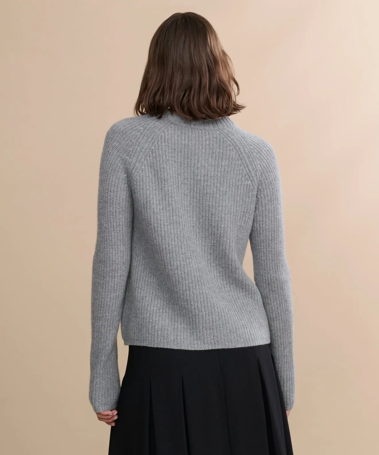 Fresh Warmth Cashmere Fisherman Sweater