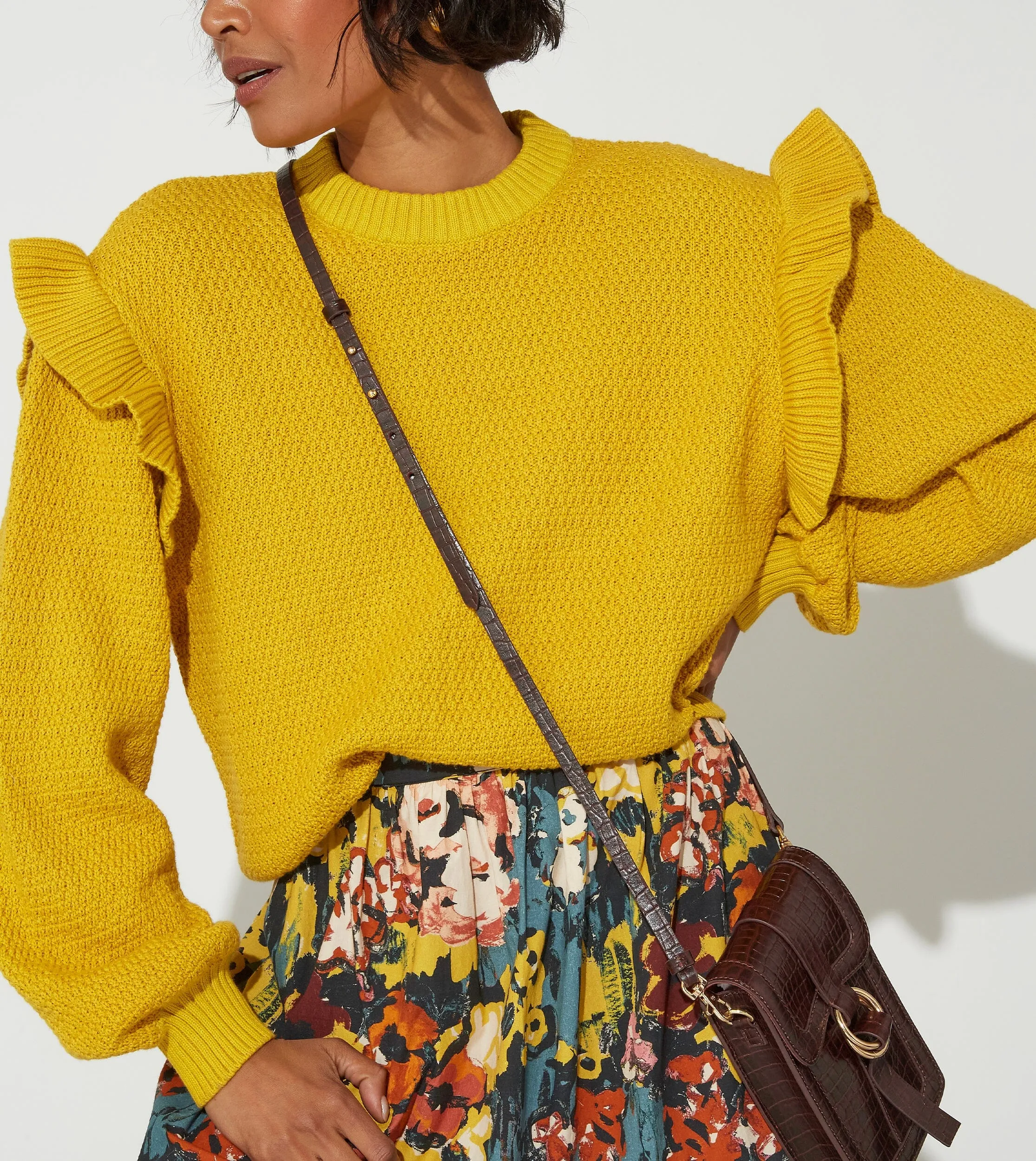 Yara Sweater - Citrine Season Ready Minimal Shrinkage