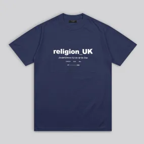 RELIGION UK T-SHIRT DARK NAVY Light and Fresh