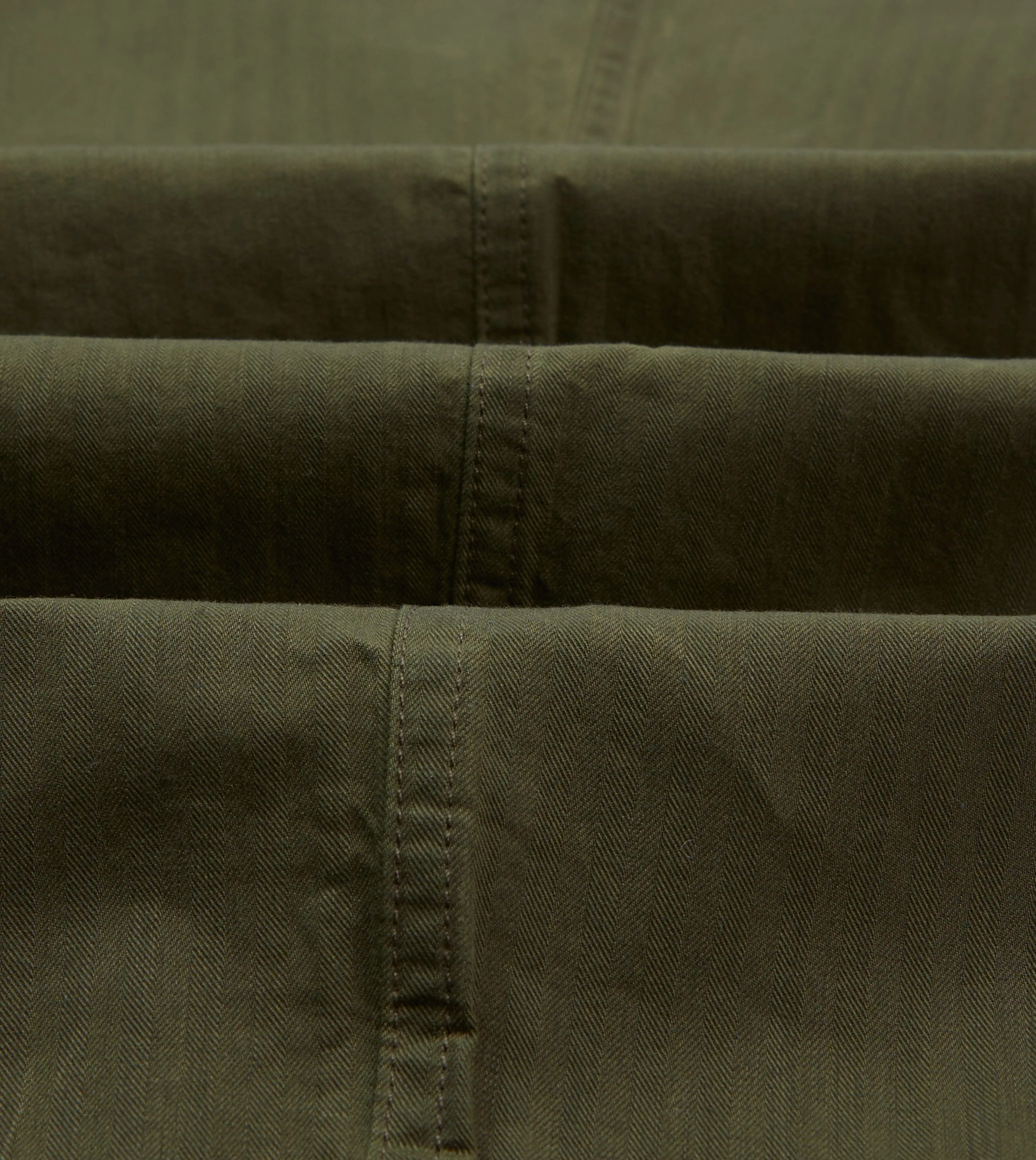 Drake??s and New Balance Waxed Herringbone Cotton Games Trousers Anti Chafe Lining