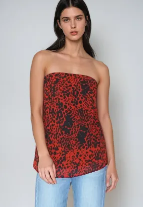 VESTA TOP ENERGY PRINT Classic Chic Classic Crew Neck
