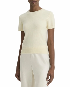 Vince Cashmere-Blend Tee Everyday Layers