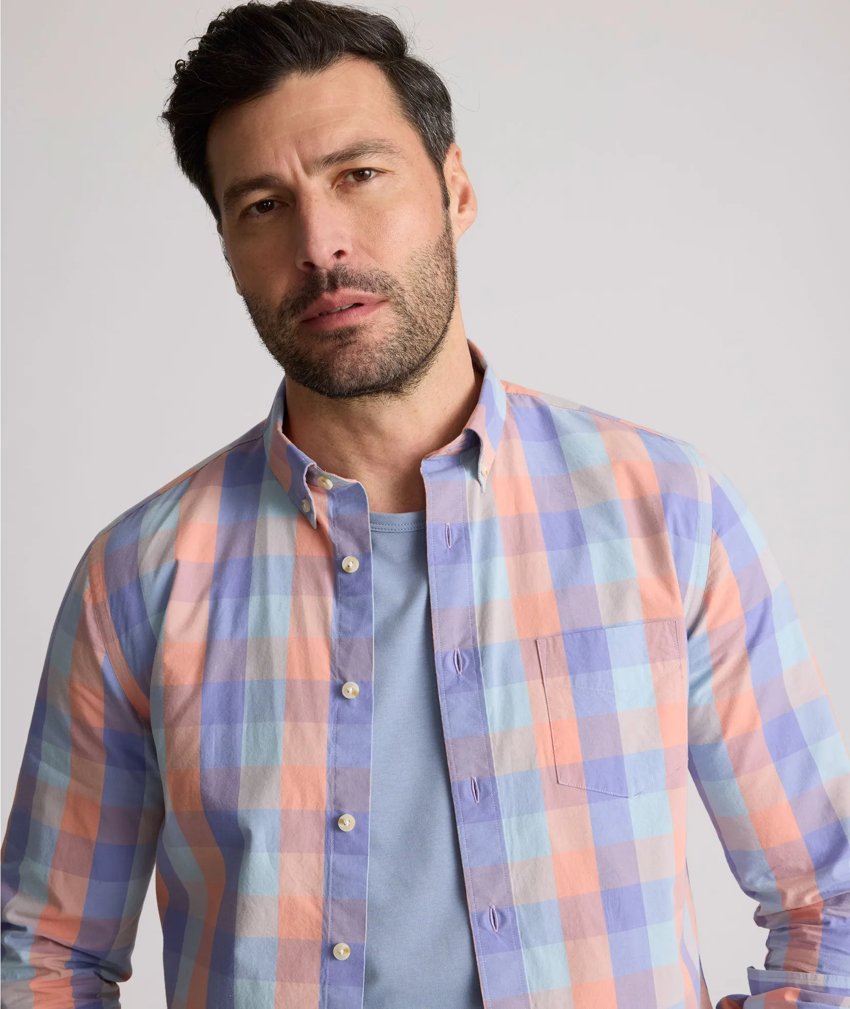 Vintage Wash Stratford Shirt Abstract print