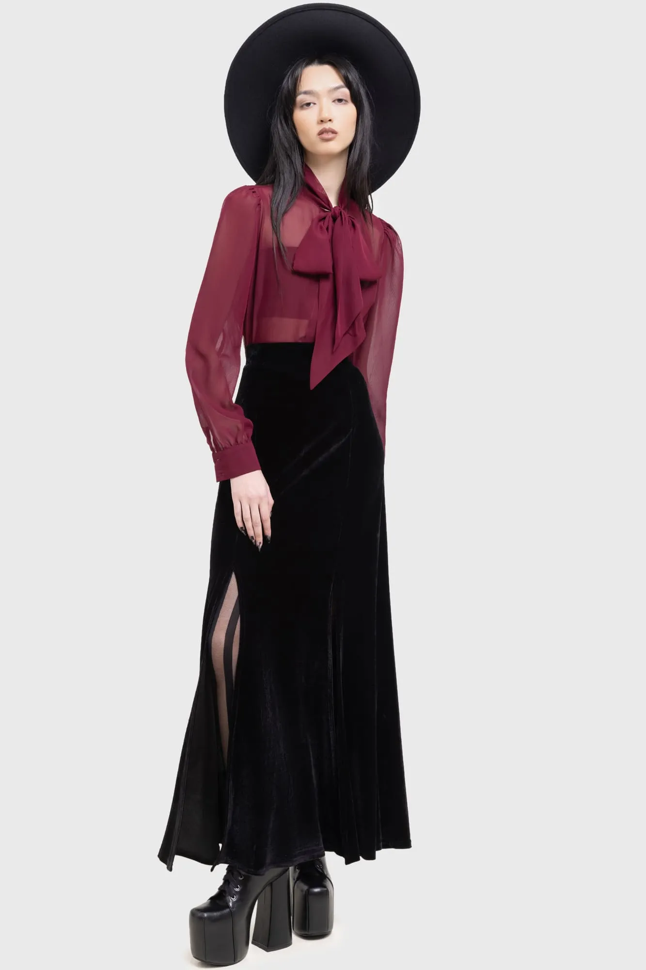 Bamboo Fiber Classic Elegance Void Viper Skirt
