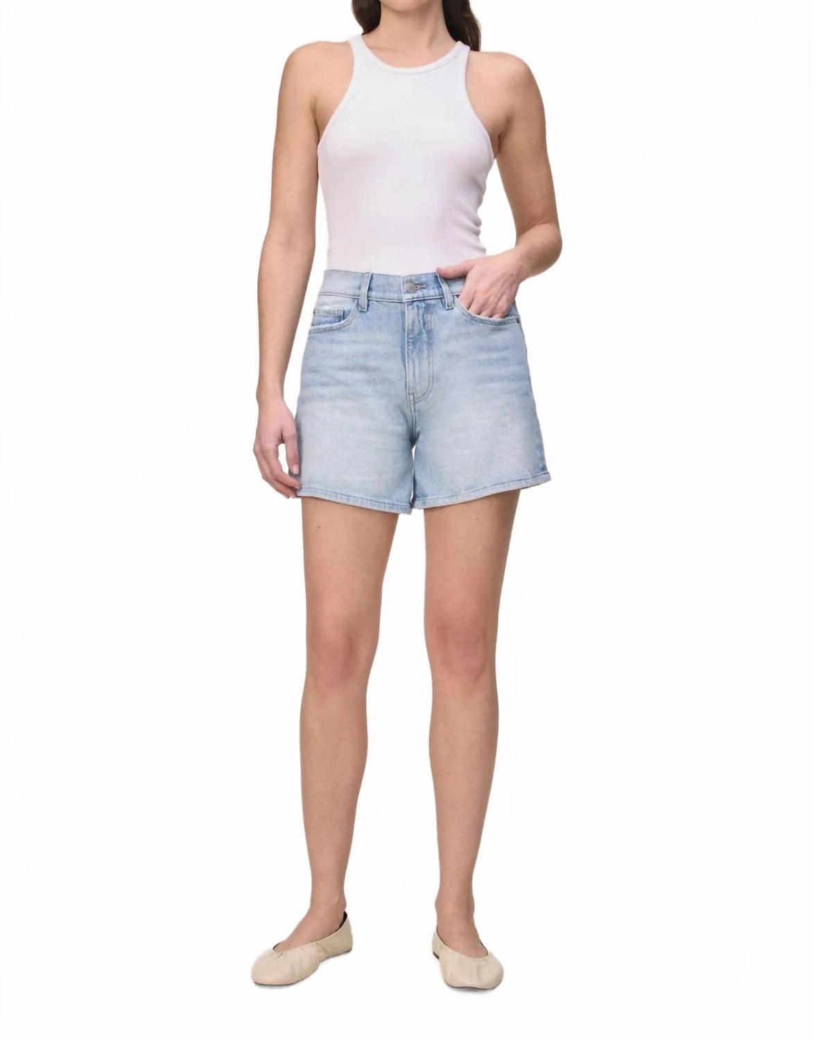 handmade touch Vvi Relaxed Jean Short In Windows Down