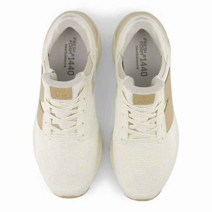 Mens New Balance Fresh Foam X 1440 in Angora/Insence/Angora Fashion-Ready Meadow Run