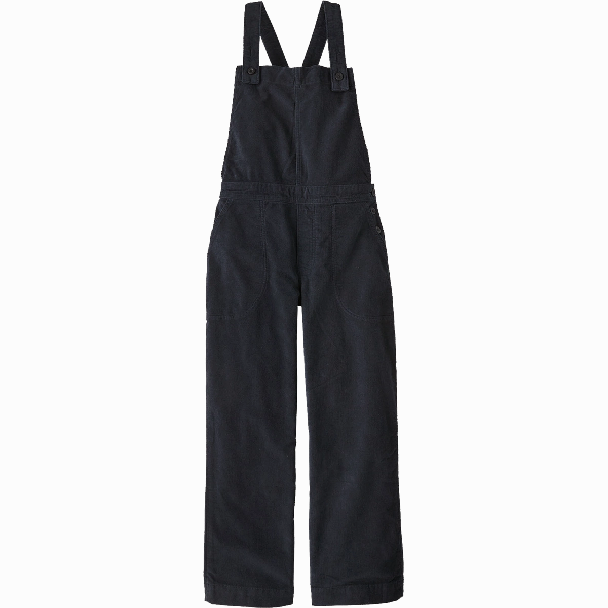 Women's Stand Up Cropped Corduroy Overalls Stay Fresh