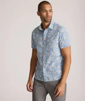 Vintage Wash Short-Sleeve Meriwether Shirt Easy Care Material