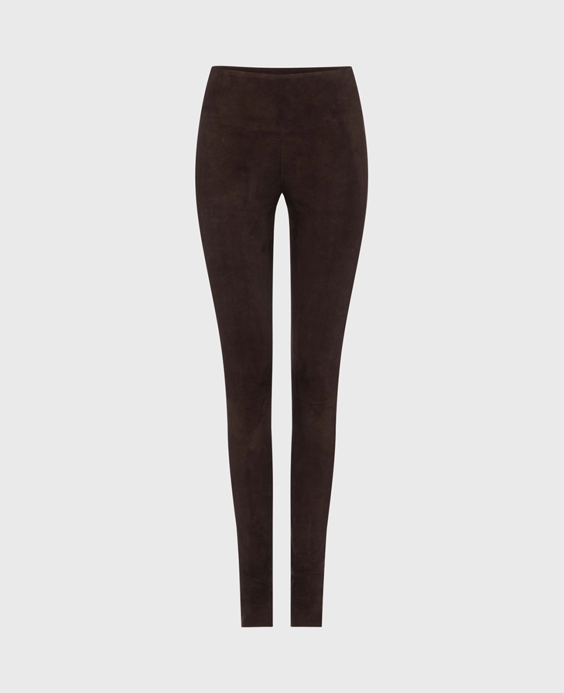 Soho Suede Stretch Leggings Eco Friendly Dyeing Anti Static Fabric