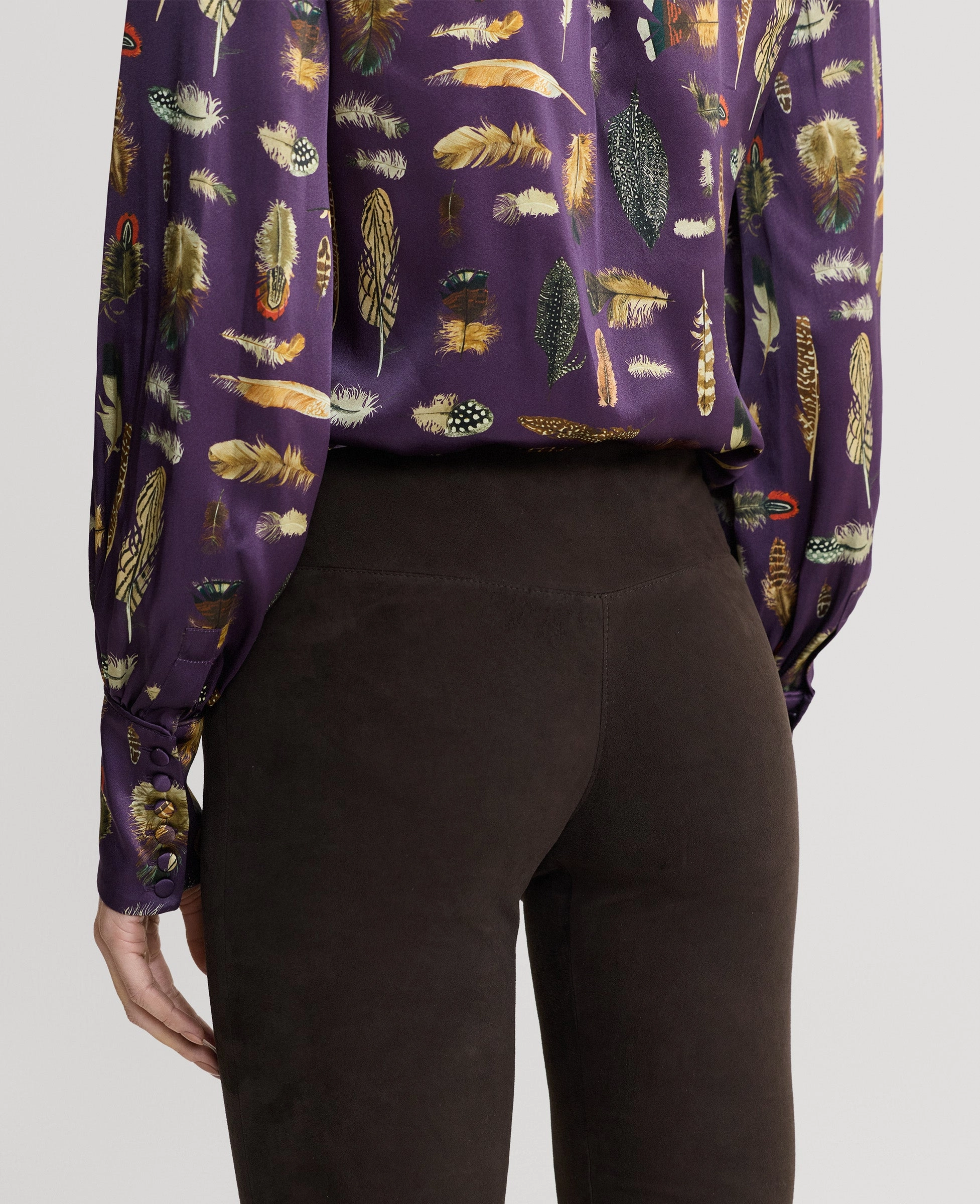 Soho Suede Stretch Leggings Stretch Flex
