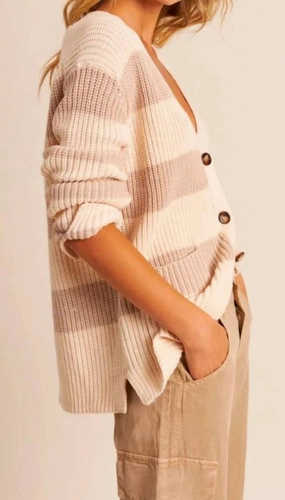Mckay Cardigan In Iced Latte Cozy Fit Wear Odor Control Technology
