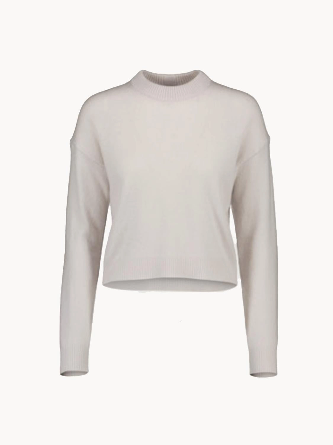 Effortless Fashion hypoallergenic Women's Wool Sweater In Moonlight