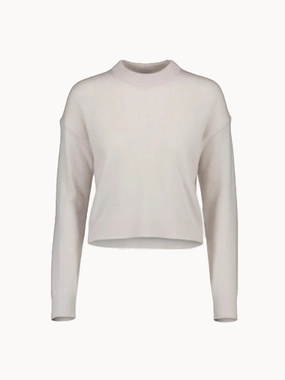 Effortless Fashion hypoallergenic Women's Wool Sweater In Moonlight