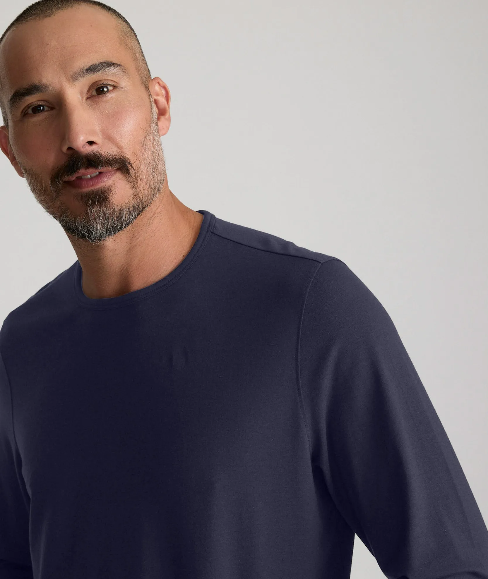 Light Style Essential Casual EcoSoft? Long-Sleeve Tee