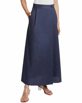 Smart Comfort Santorelli   Drew A-Line Midi  Skirt