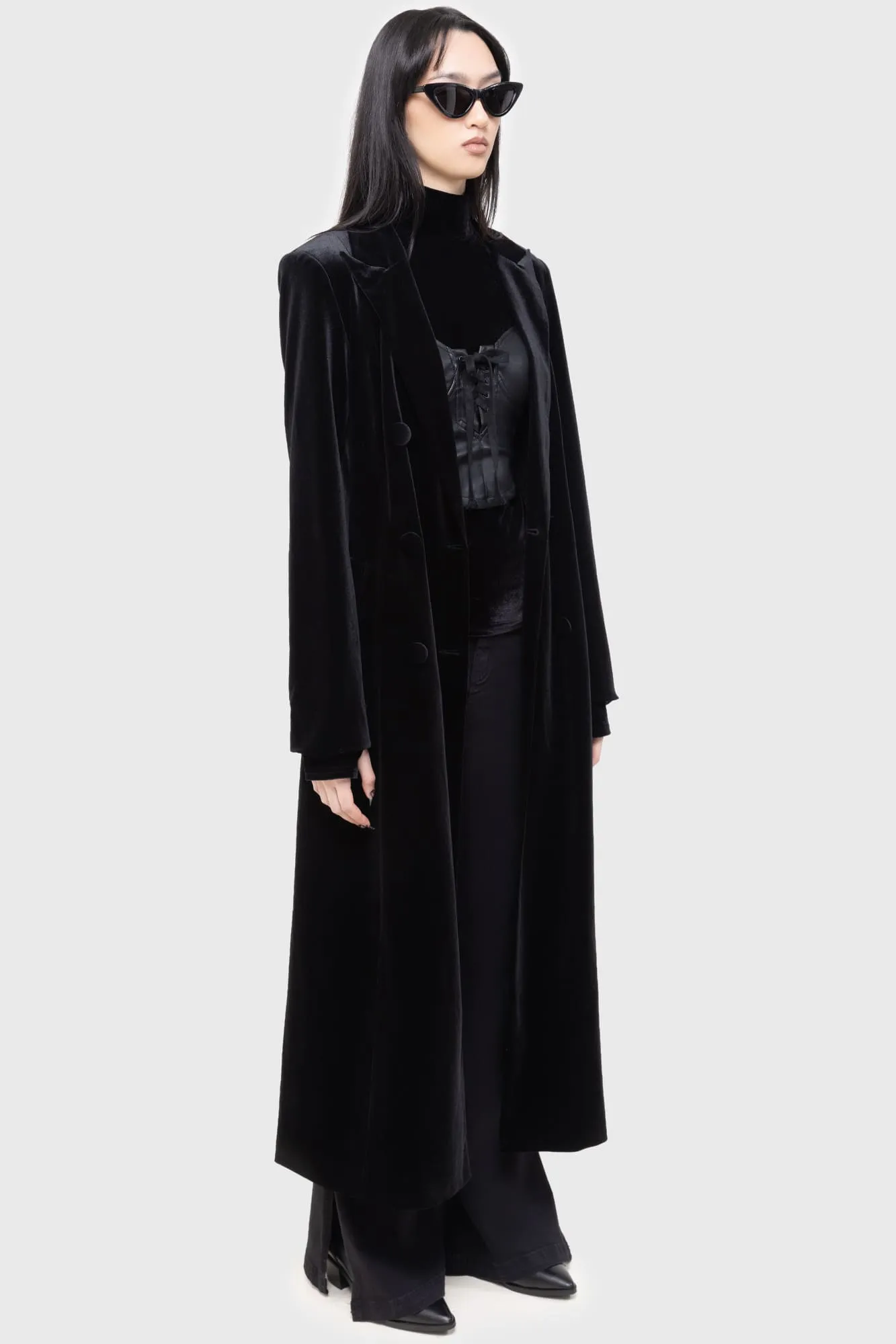 SnapFastenings Sleek Layers Shadowborne Coat