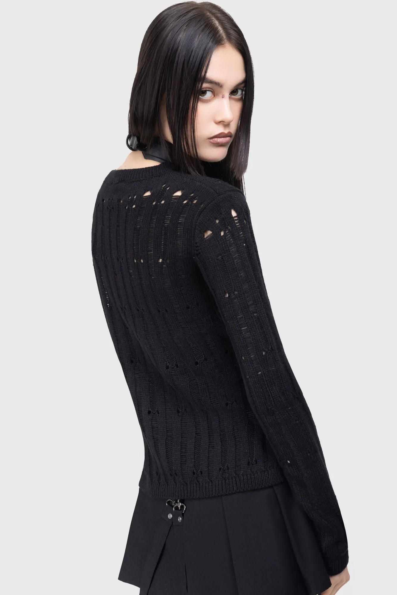 Webelia Sweater Stylish Staple Seamless Circular Knit