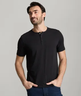 Bohemian style Smart Wear EcoSoft? Short-Sleeve Henley