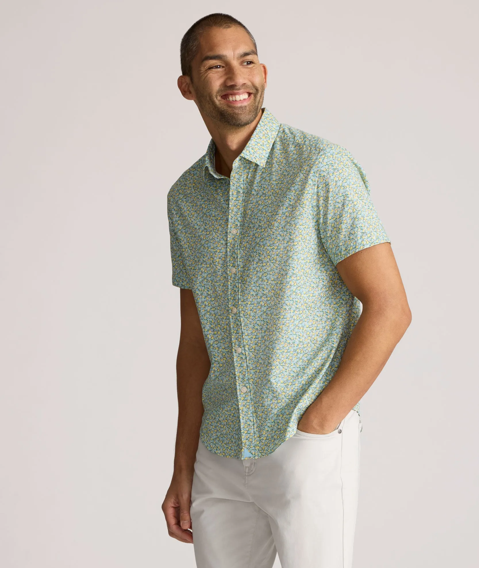 Versatile Style Youthful Vibe Performance Short-Sleeve Shirt