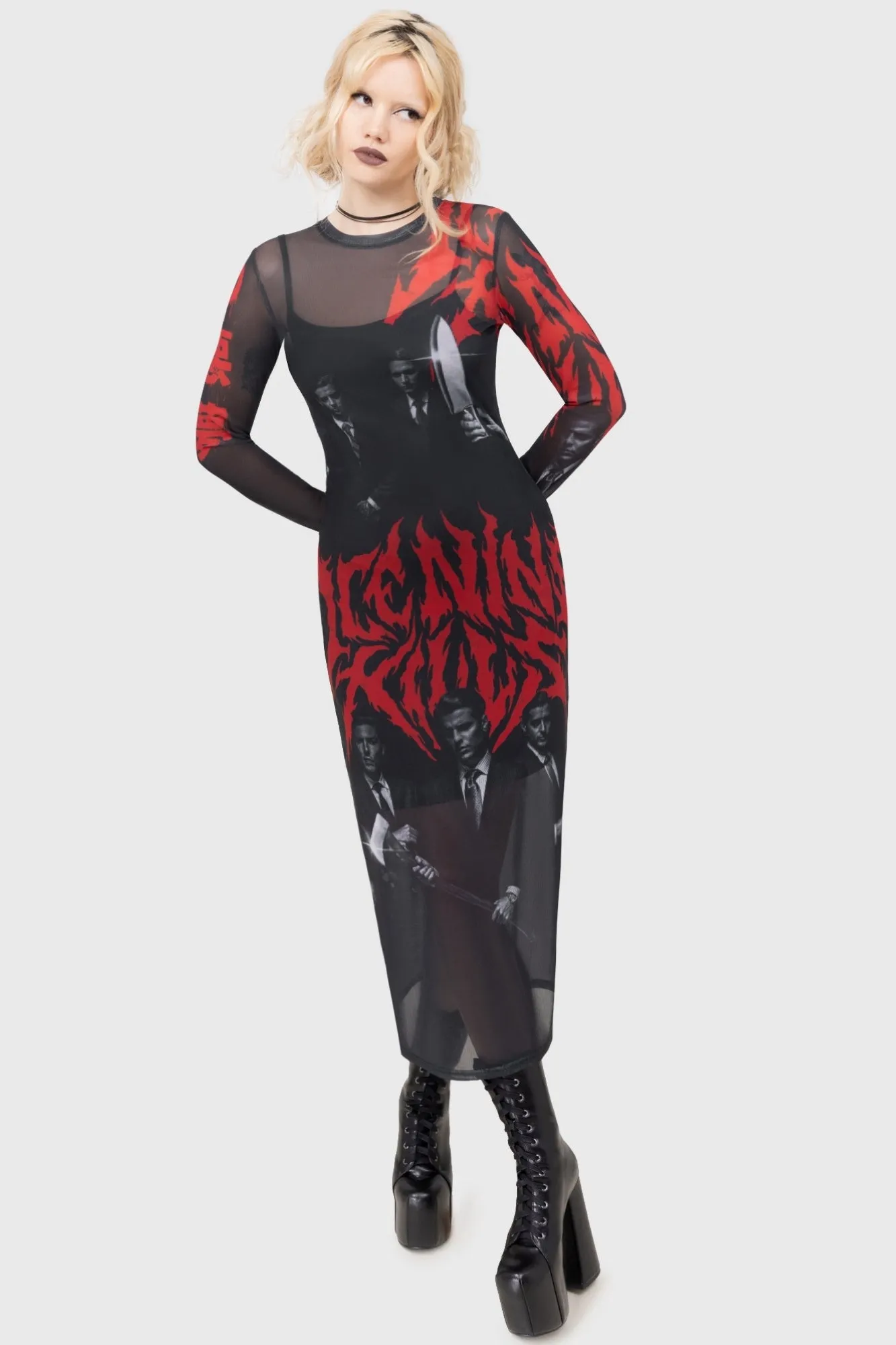 Welcome To Horrorwood Maxi Dress Style Moment