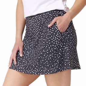Wellington Skort - Plus In Dots Black fitness industry