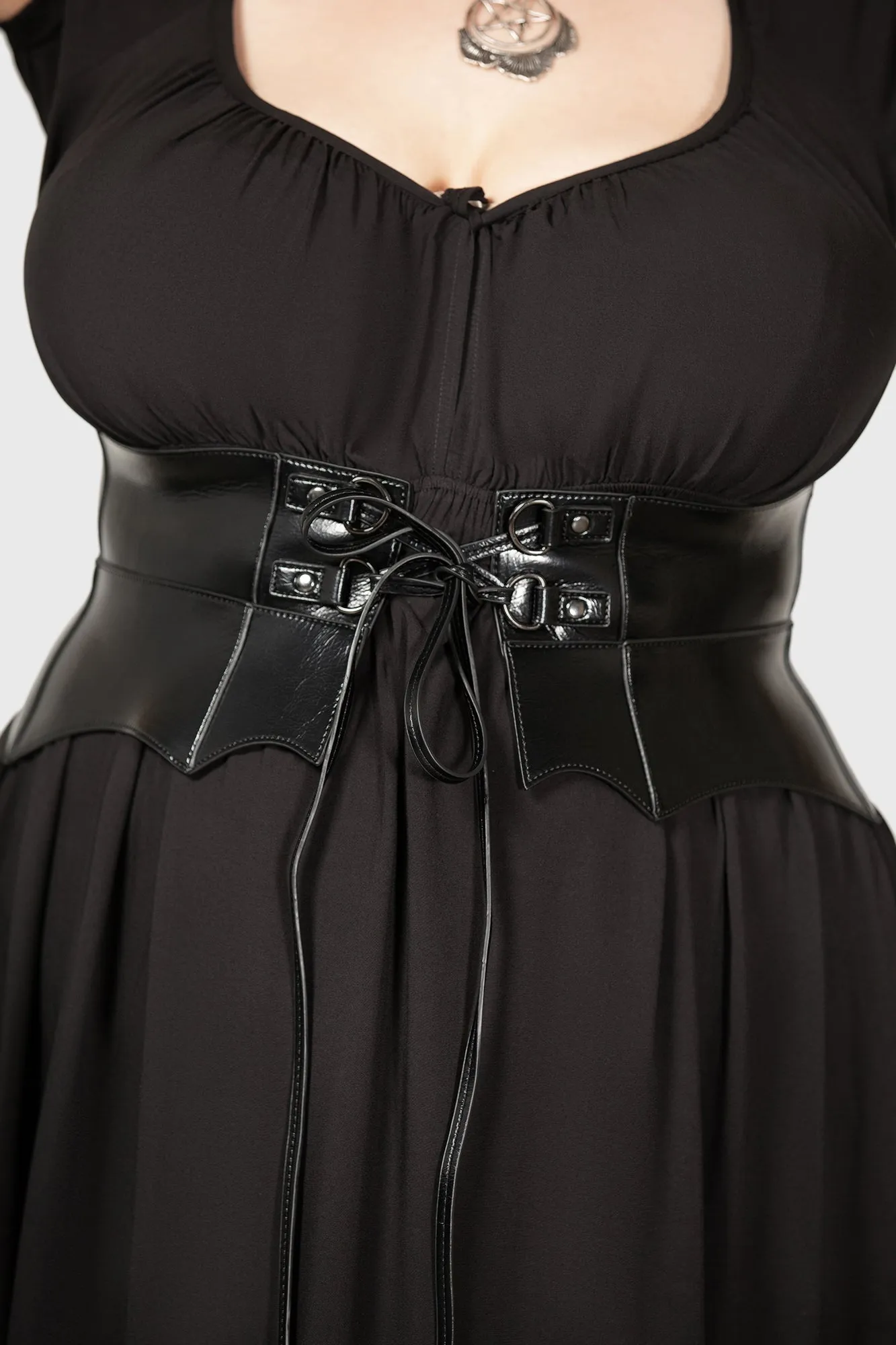 Wetland Bat Peplum Corset Wind Resistant Fabric RelaxedFit