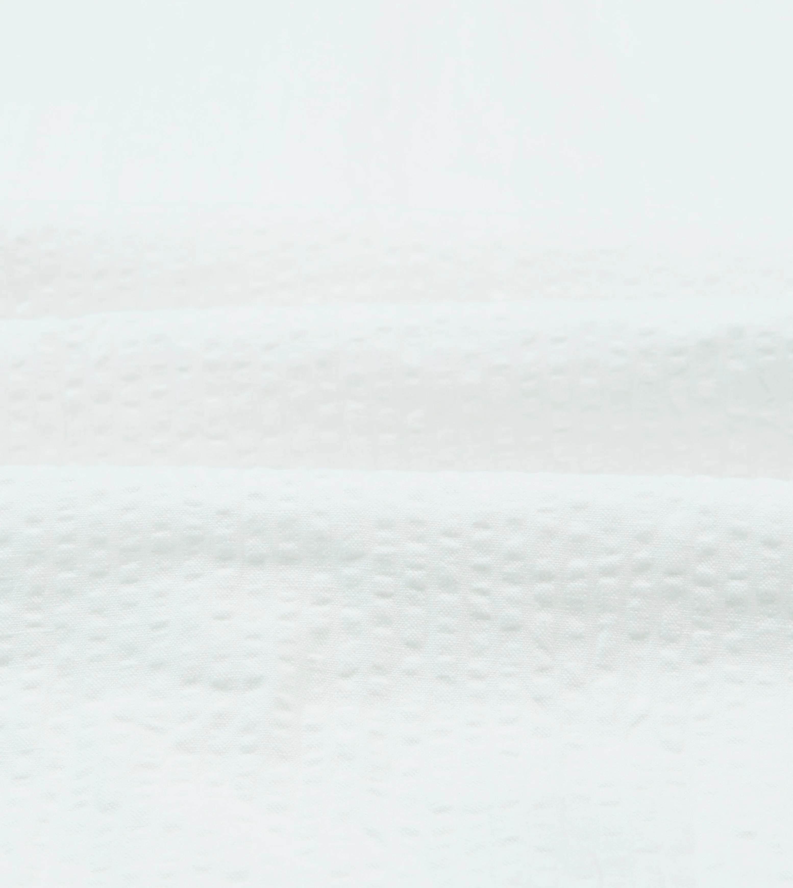 White Cotton-Linen Seersucker Camp Collar Short Sleeve Shirt mix and match